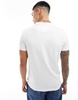 Tommy Hilfiger striped chest T-shirt in white