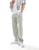 ADPT knitted loose fit sweatpants in gray