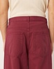 ASOS DESIGN baggy jeans in dark red - part of a set