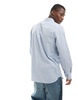 French Connection long sleeve oxford shirt in sky blue