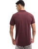 Brave Soul polo in burgundy