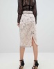 River Island Premium Embellished Pencil Skirt