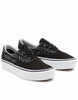 Vans Era Platform Reflective Logo sneakers in black