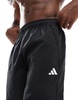 adidas Training Essential woven shorts in black