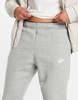 Nike Club cuffed sweatpants in gray heather