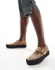 Vans Mary Jane Creepers in leopard print