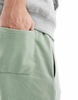 Brave Soul jersey shorts in green