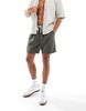 Cotton On easy shorts in washed khaki corduroy