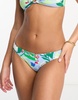 Accessorize bikini bottom in abstract floral