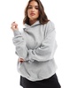 Cotton On classic hoodie in gray heather