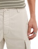 French Connection cargo shorts in stone