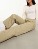 Dickies sawyerville pants with double knee stitching in khaki