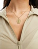 Petit Moments monet stainless steel pendant necklace in gold