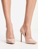 ALDO Stessy 2.0 embellished heeled pumps in beige