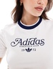 adidas Originals baby t-shirt in white