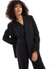 Mango dad blazer in black - part of a set