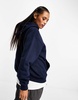 Cotton On collegiate hoodie in navy