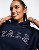 Cotton On collegiate hoodie in navy