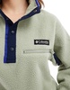 Columbia Helvetia II cropped half snap fleece in safari green