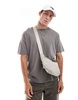 The North Face Never Stop sling cross body bag in clay gray