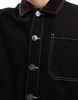 Brave Soul denim jacket with contrast stitching in black - part of a set