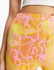 Naked Wardrobe high waist flared pants in neon snake print