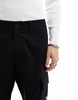 Tommy Jeans Aiden cargo pants in black