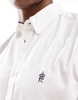 French Connection short sleeve oxford shirt in white