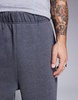 ASOS DESIGN premium heavyweight oversized sweatpants 400gsm in charcoal heather