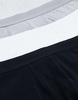 ASOS DESIGN 3 pack jersey trunks in multiple colors