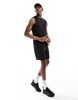 ASOS 4505 icon training sleeveless tank top with quick dry in black