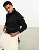 Nike Tech Fleece half zip sweatshirt in black