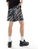 The North Face Class V Pathfinder shorts in printed black