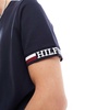 Tommy Hilfiger monotype bold tipping t-shirt in navy