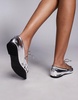 River Island pointed ballet flat in silver