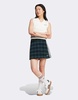 adidas Originals tartan skirt in green