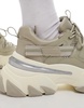 ASOS DESIGN chunky sneakers in beige