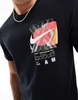 Nike Club Air Max graphic T-shirt in black