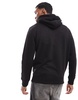 FCUK script logo overhead hoodie in black