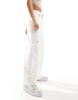 Cotton On original classic wide leg jeans in white denim