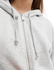 Cotton On boxy fit zip up hoodie in gray