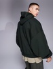 ASOS DESIGN premium heavyweight extreme oversized hoodie 400gsm in dark green