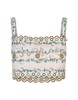 Elie Saab Embroidered Garden Top