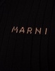 Marni Logo Intarsia Knit Sleeveless Dress