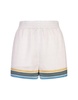 Casablanca Casa Way Striped Shorts