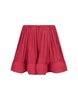 Lanvin High-Waist Ruffled Flared Mini Skirt