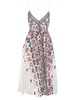 Ermanno Scervino Embroidered V-Neck Dress