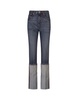 Sportmax Logo Patch Straight Leg Jeans