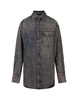 Sportmax Buttoned Long-Sleeved Denim Shirt