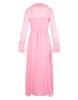 Blumarine Ruffle Detailed Draped Maxi Dress